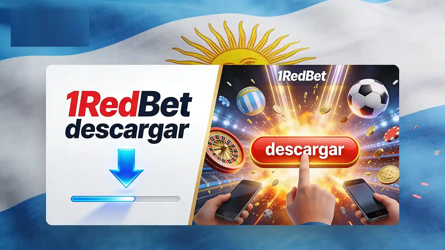 Depósitos y Retiros en 1RedBet Aplicación